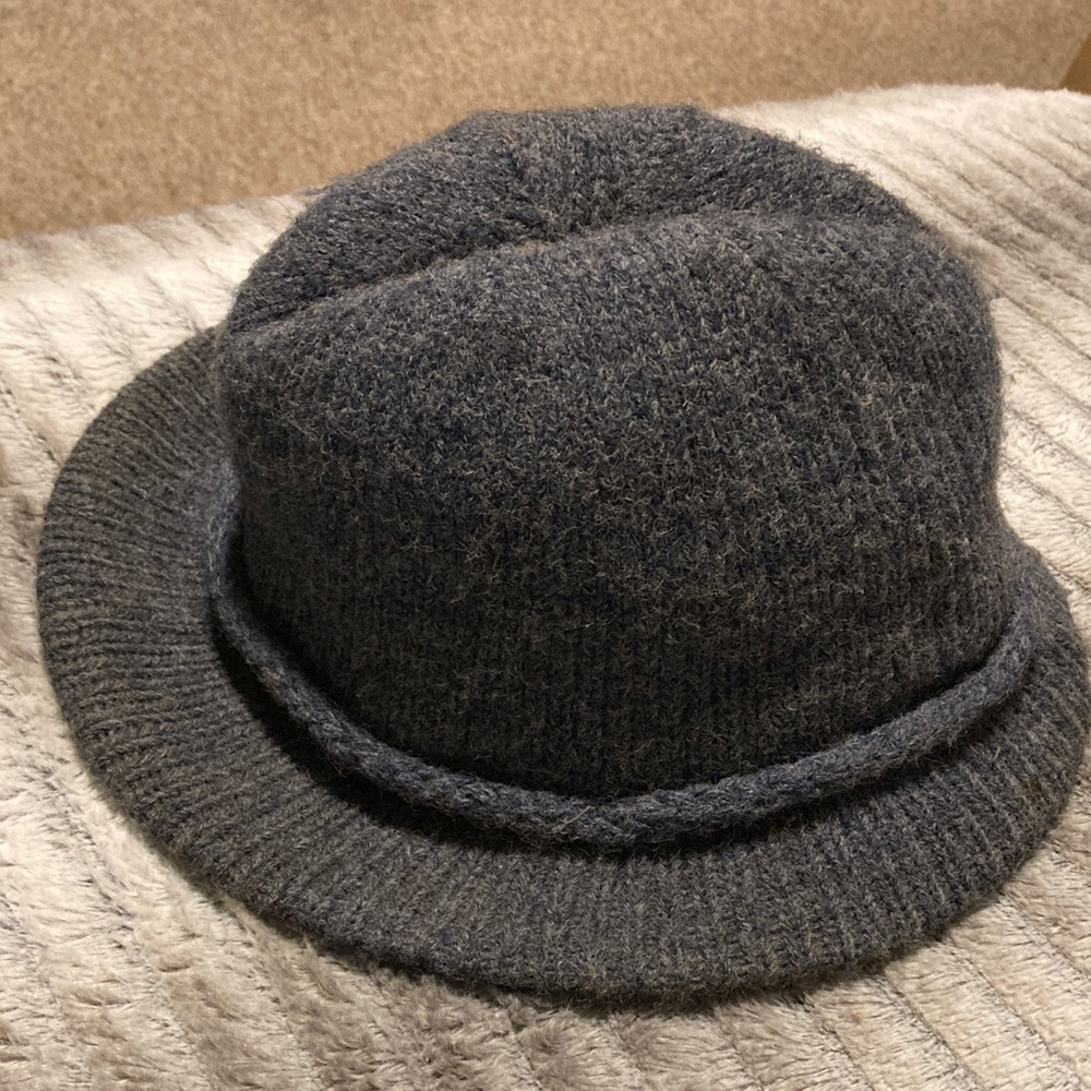 Hansen Women's Blue Wool Hat - Picture 3 of 3